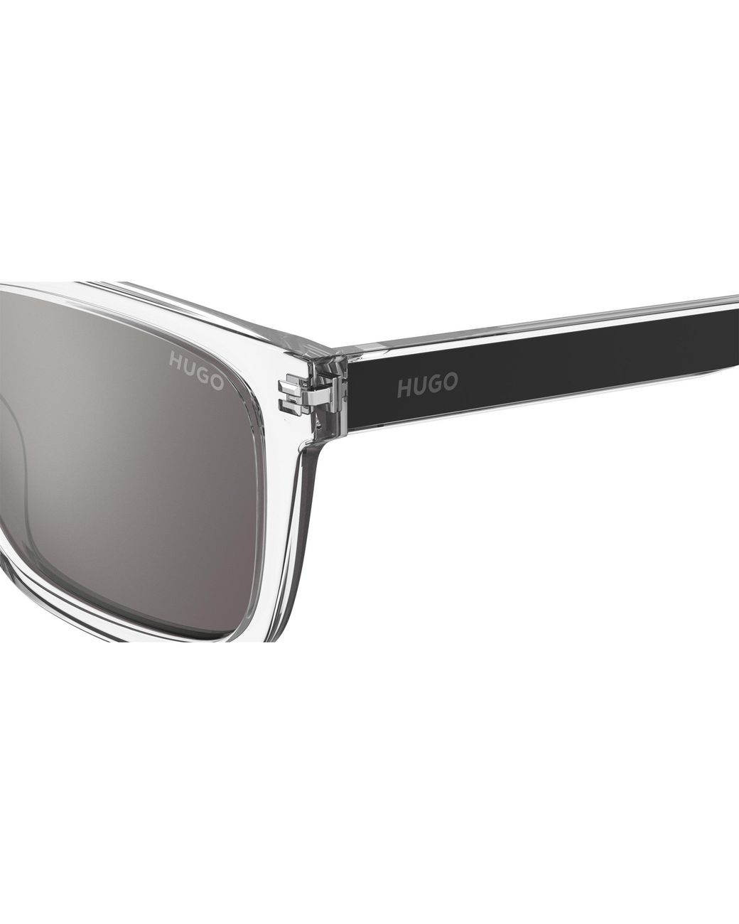 HUGO Metallic Round Sunglasses