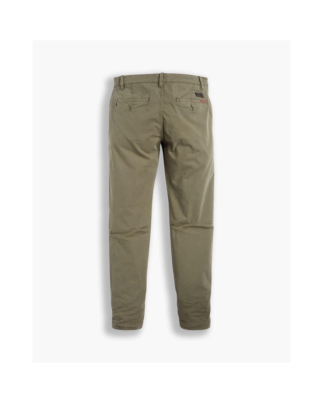 Levi's Green Chino Regular Tapered Trousers for men
