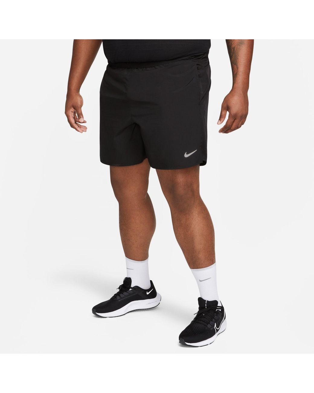 Nike Blue 7In Challenge Shorts for men