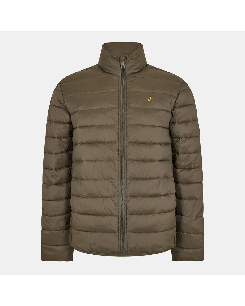 Farah Green Joel Quilted Jacket for men