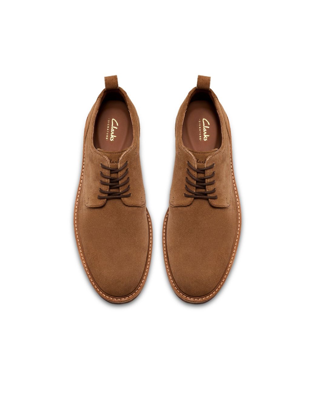 Clarks Brown Aldwin Lace for men