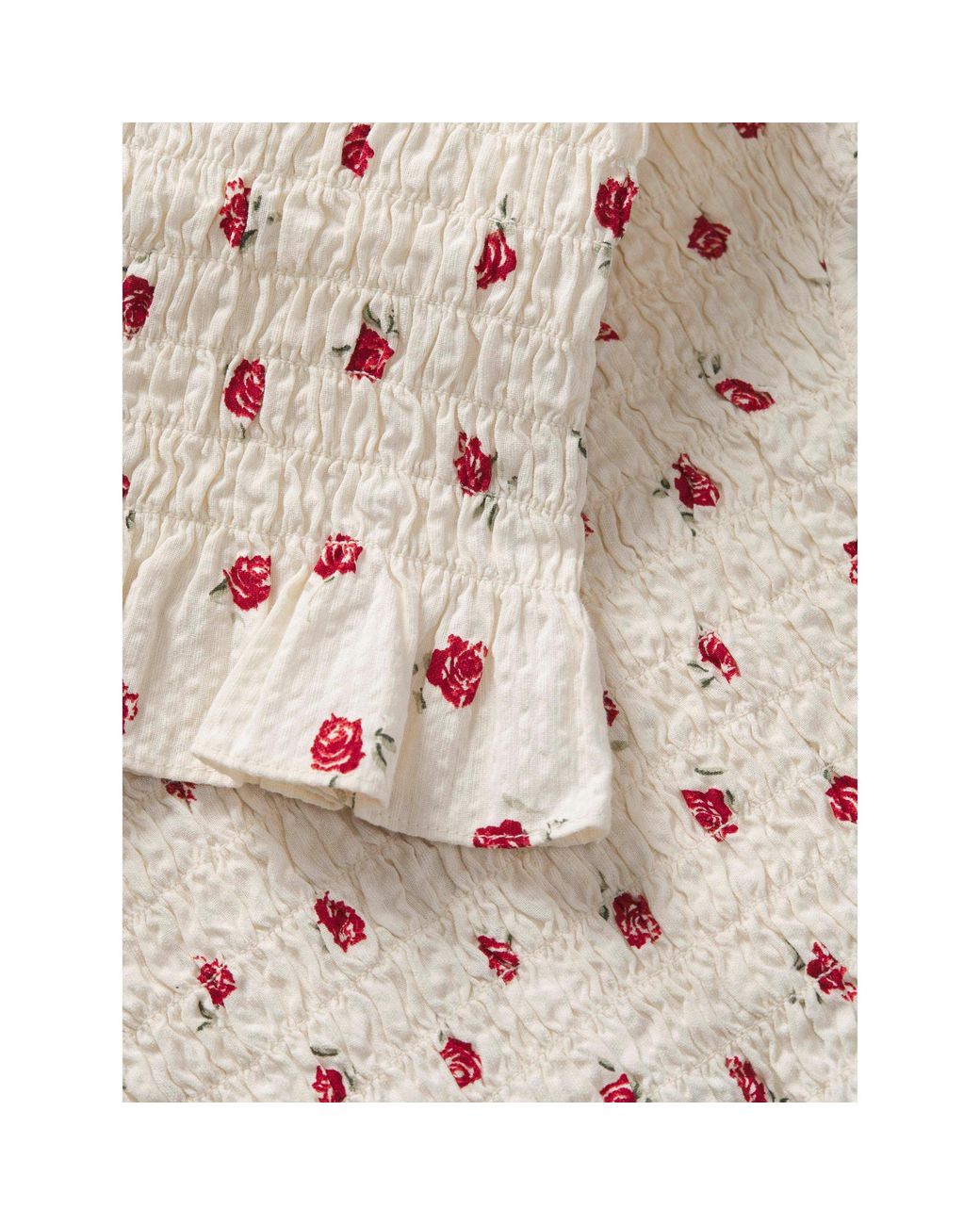 JJXX Pink Smock Peplum Top