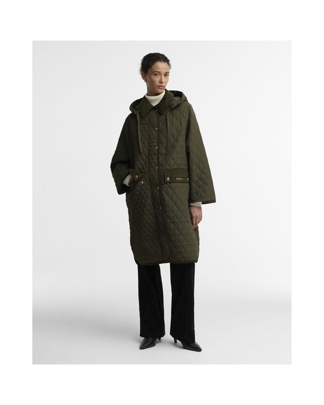 Barbour Green B.Li Ravensden Qlt Ld64
