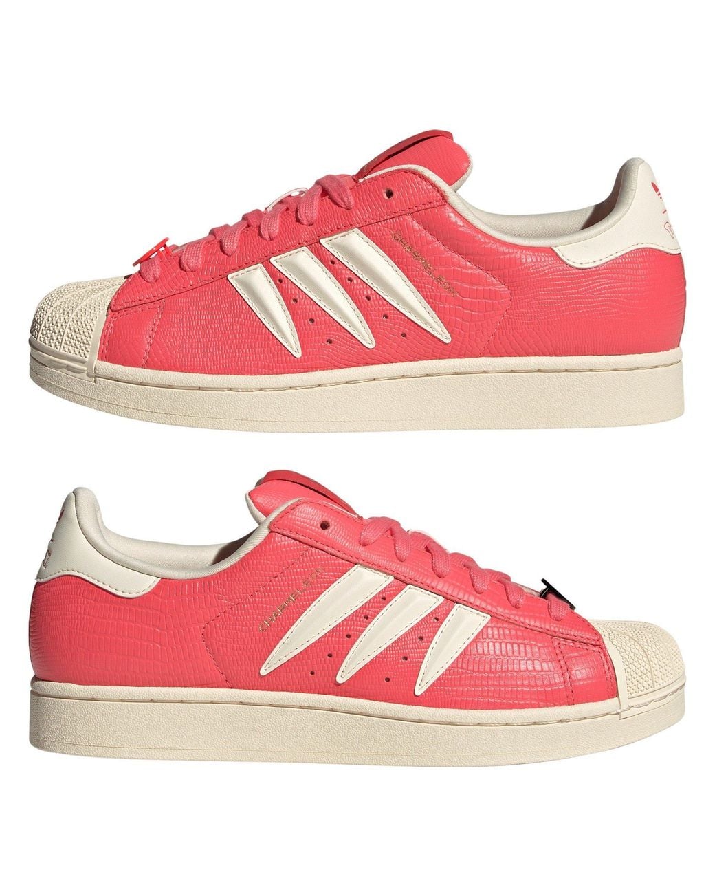 Adidas Originals Pink Superstar Ii Pokémon Low-Top Trainers