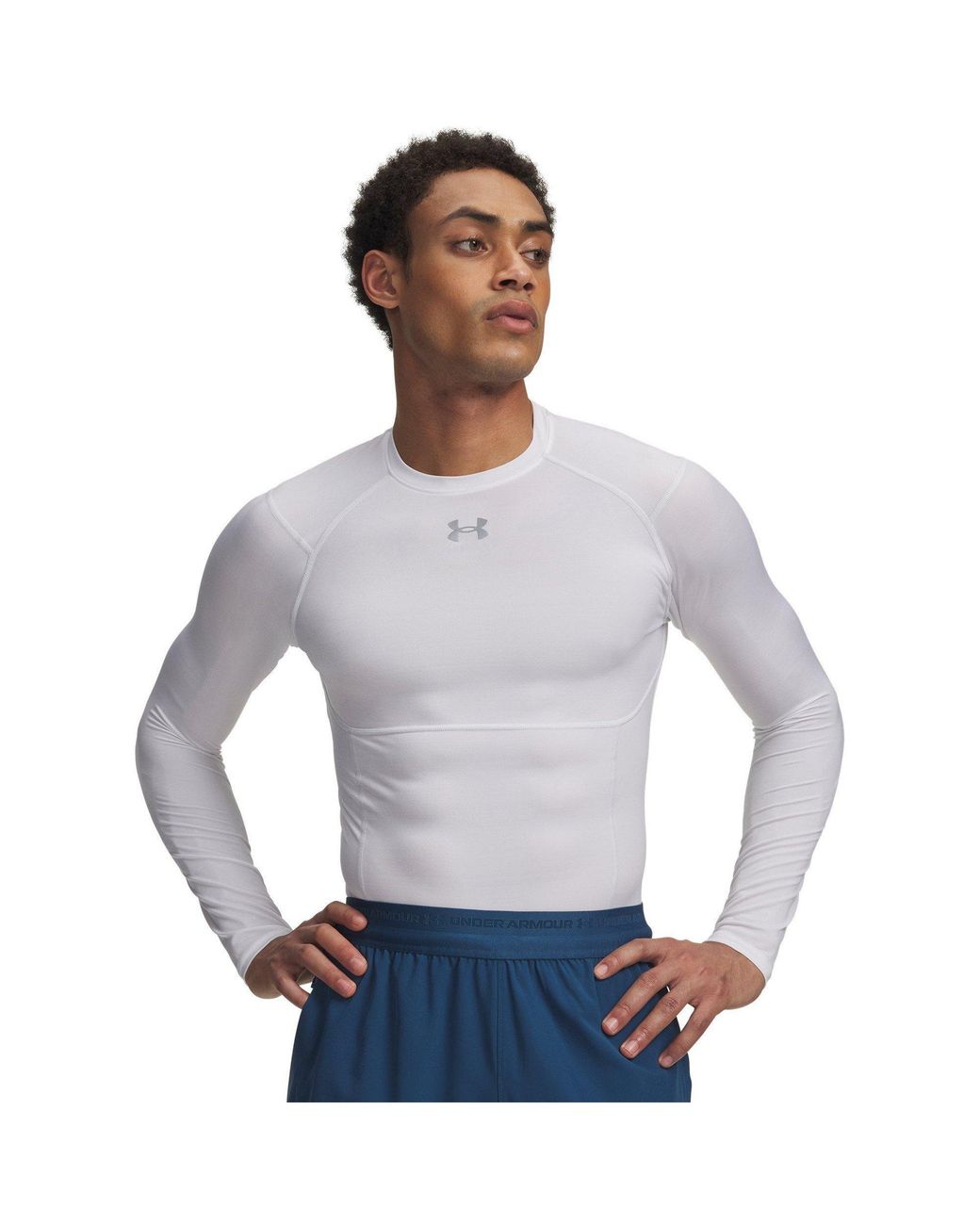 Under Armour Gray Baselayer Top for men