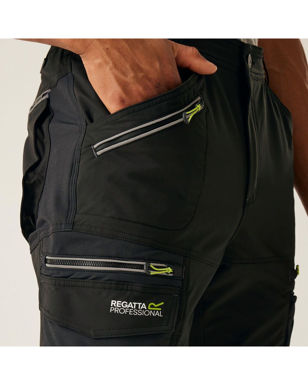 Regatta Brown Infiltrate Detachable Holster Shorts for men