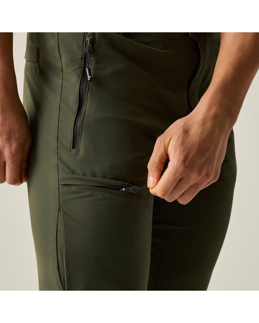 Regatta Green Highton Ii Water-Repellent Trousers for men