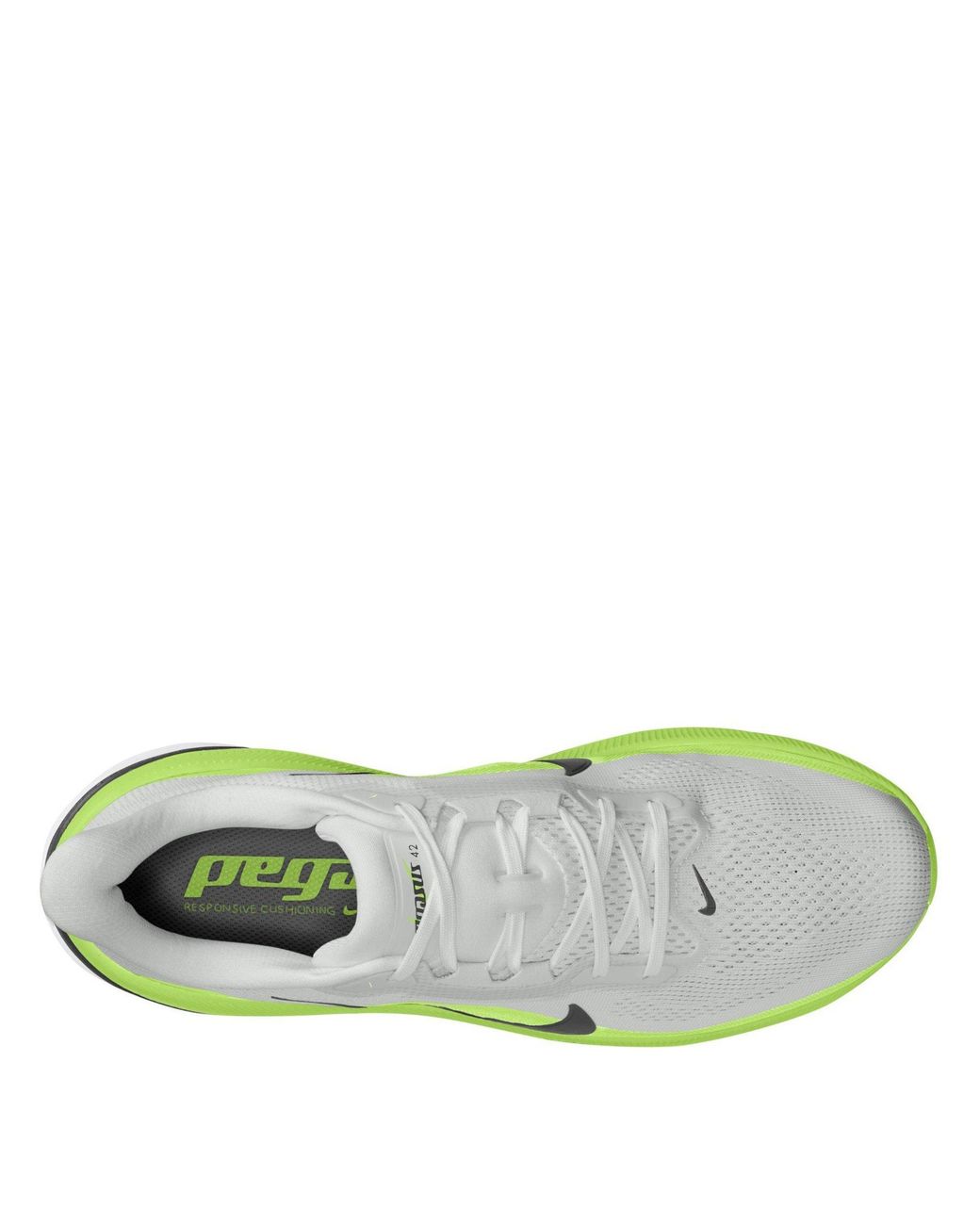Nike Green Pegasus 42 Running Shoes for men