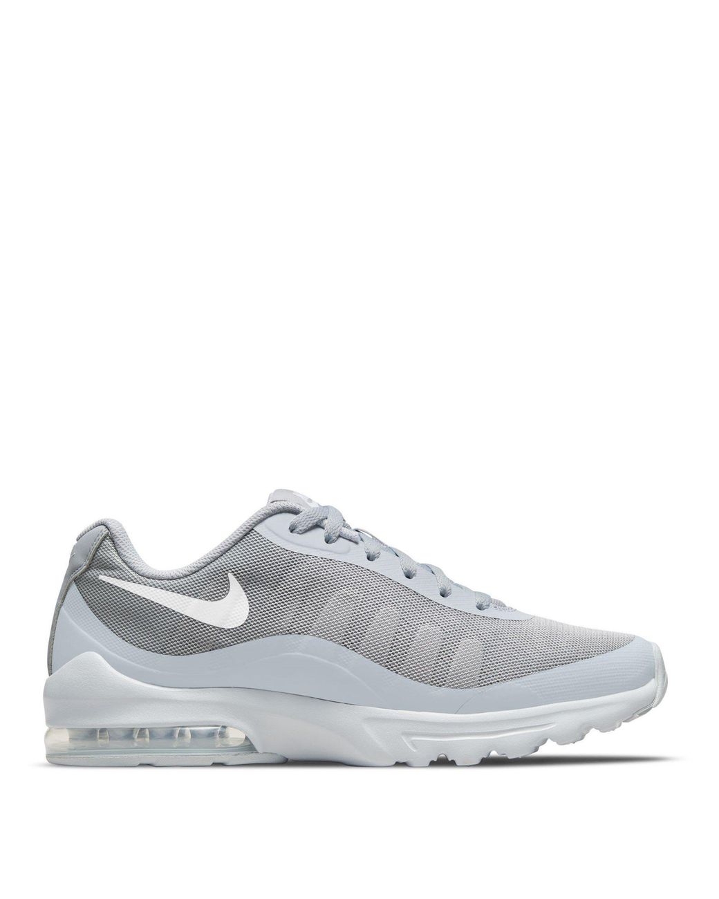 Nike Gray Air Max Invigor Shoes for men