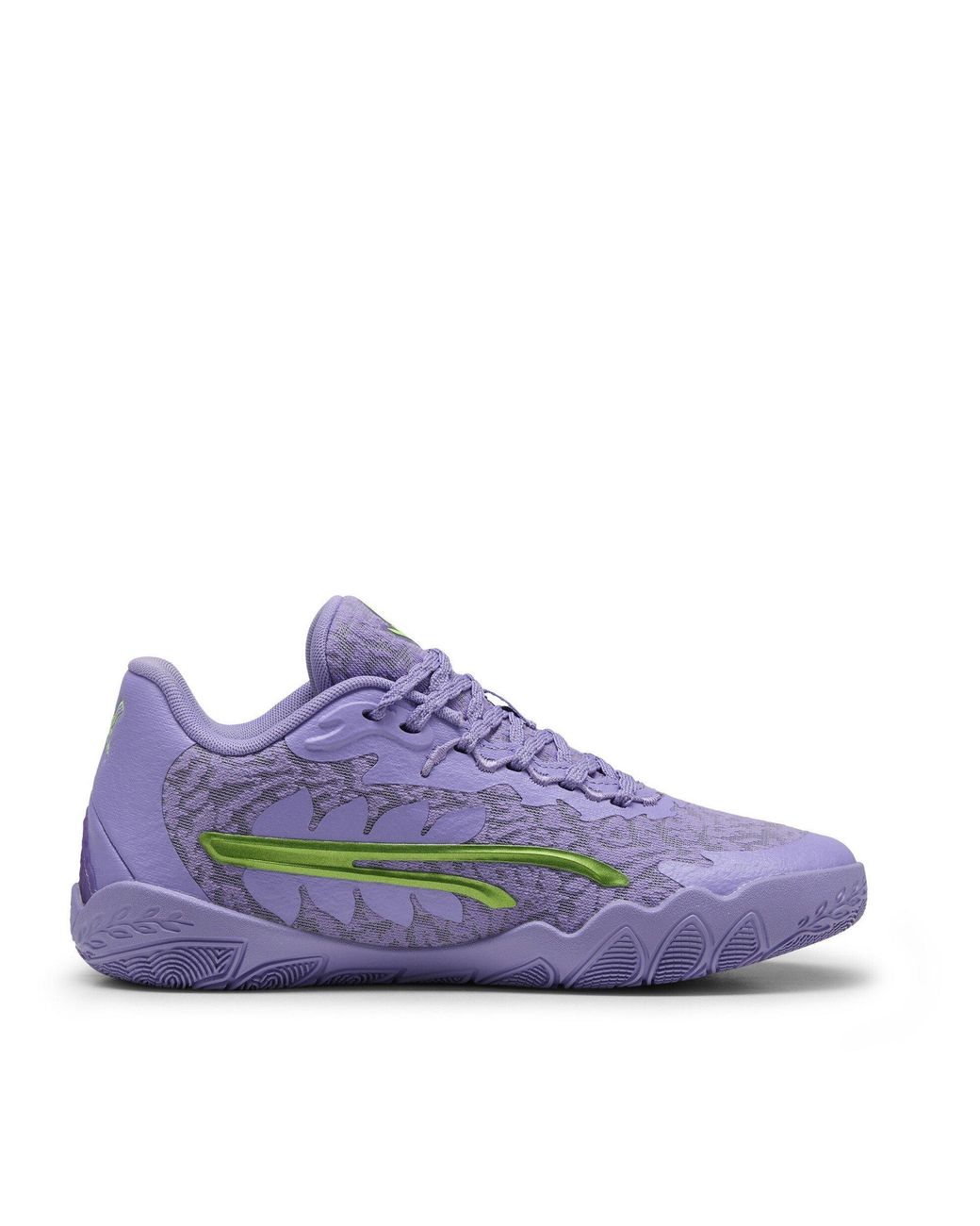 PUMA Purple Stewie 3 Lace Em Up Basketball Shoes