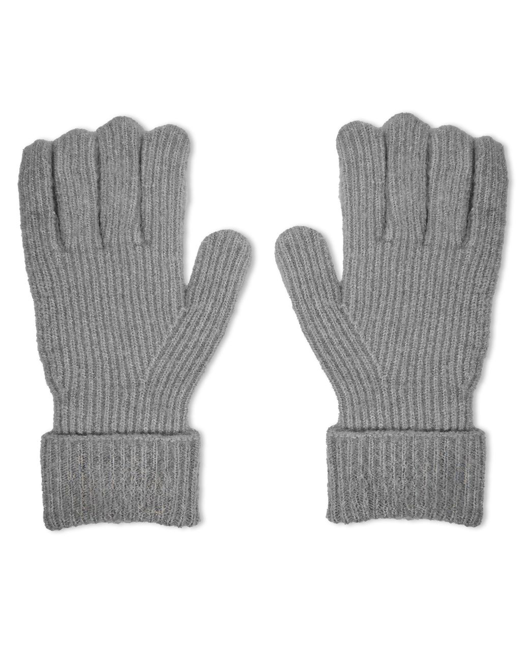 Jack Wills Gray Jw Knitted Gloves