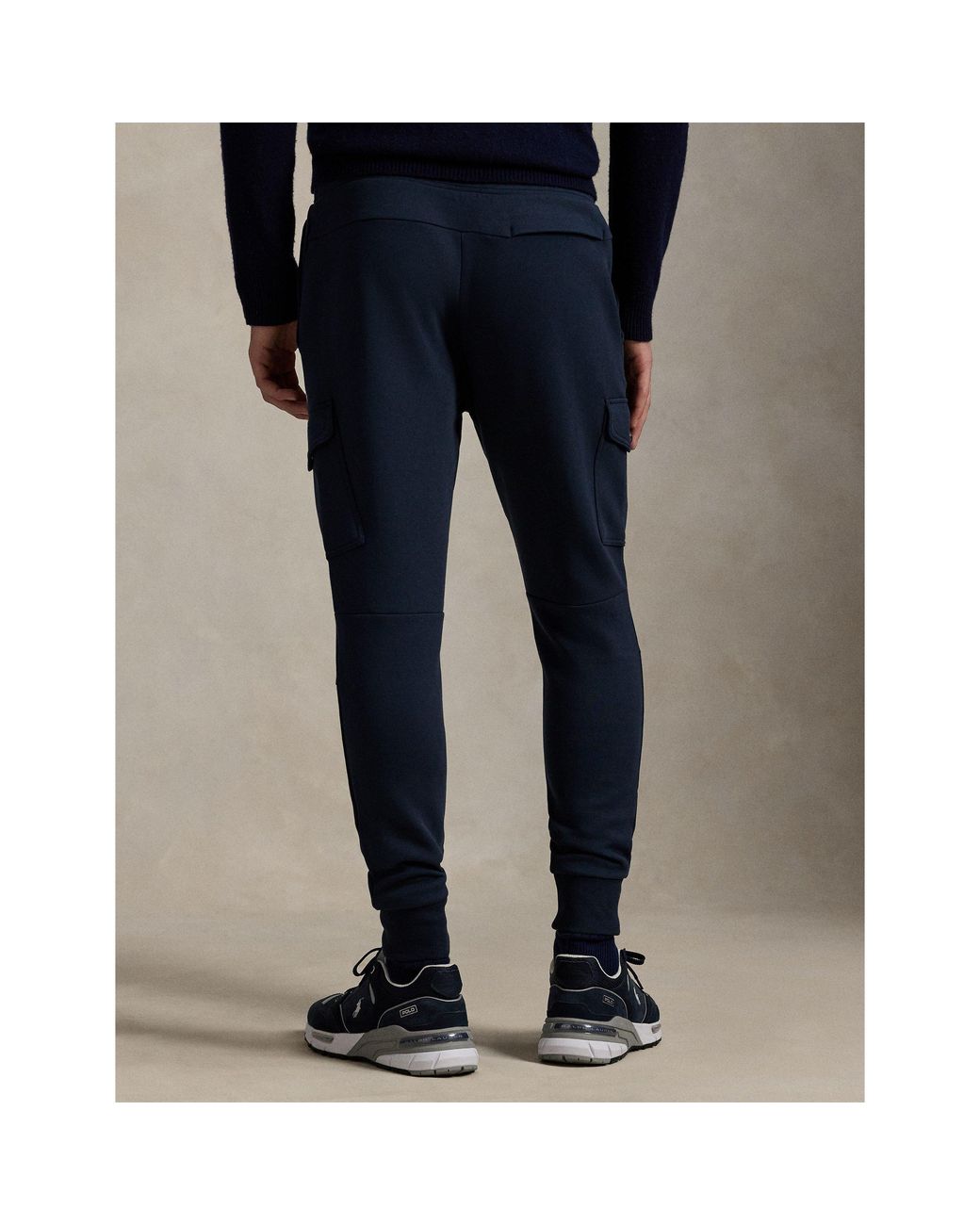 Polo Ralph Lauren Blue Tech Cargo Joggers for men