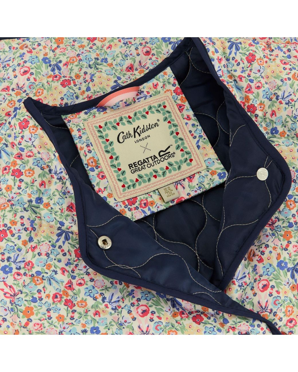 Regatta Natural Cath Kidston Lightweight Quilted Jacket