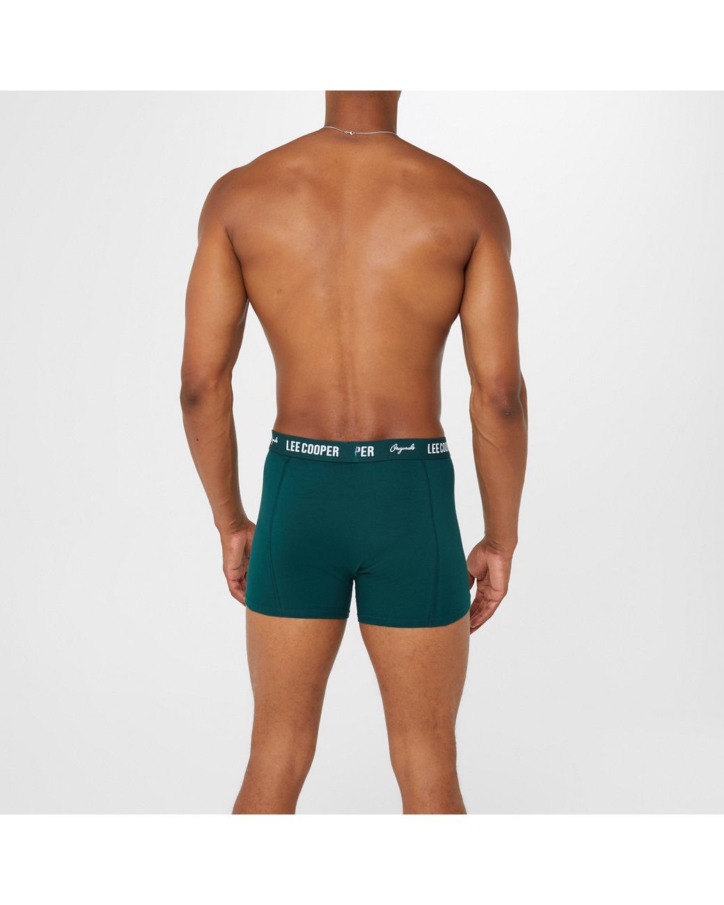 Lee Cooper Blue Essential Boxer Trunk 5-Pack for men