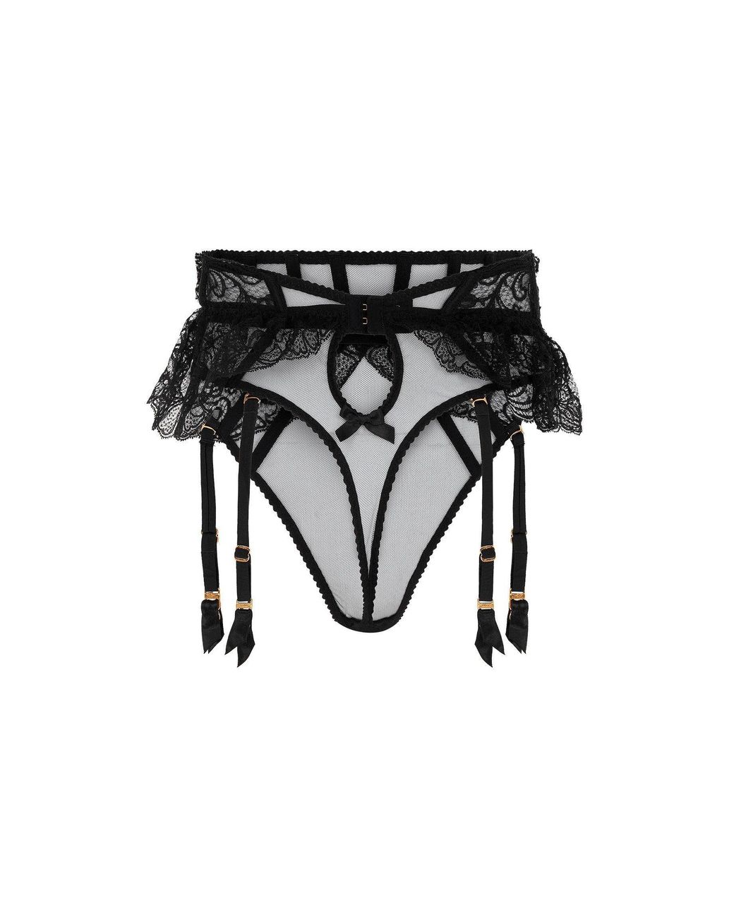 Agent Provocateur Natural Rozlyn Suspender Thong