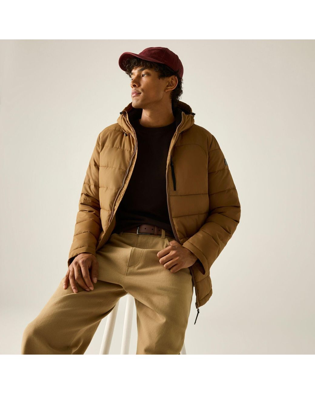 Regatta Brown Frankie Padded Jacket for men