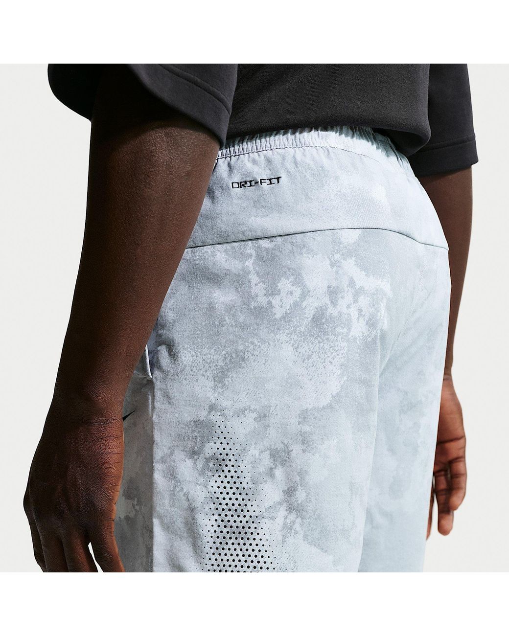 Nike Black Woven Tracksuit Shorts for men