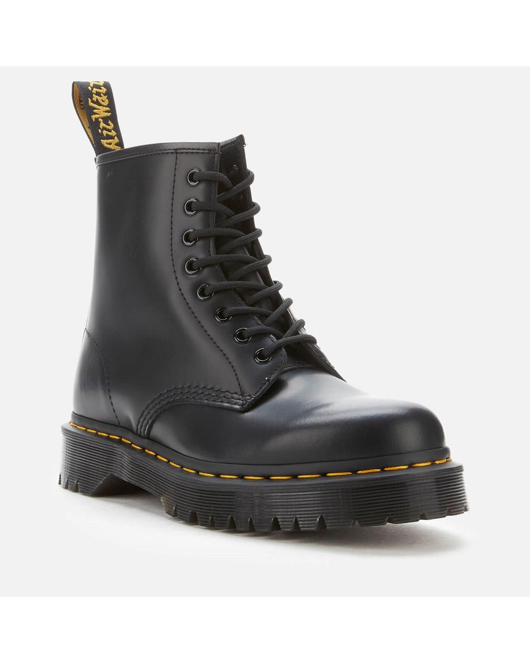 Dr. Martens Black 1460 Bex Smooth Platform Boots