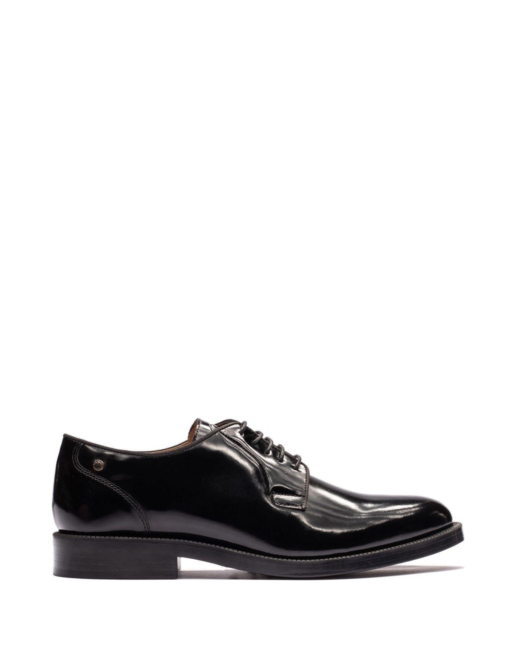Base London Black Luca Lace Up Shoe for men