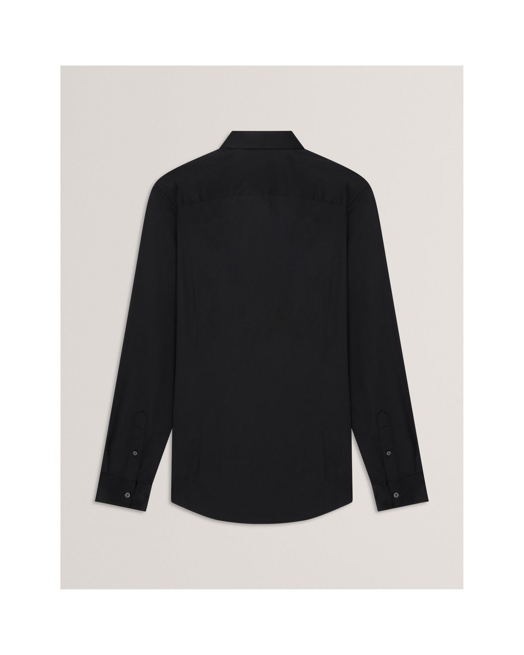 Ted Baker Black Long-Sleeve Cotton Shirt for men