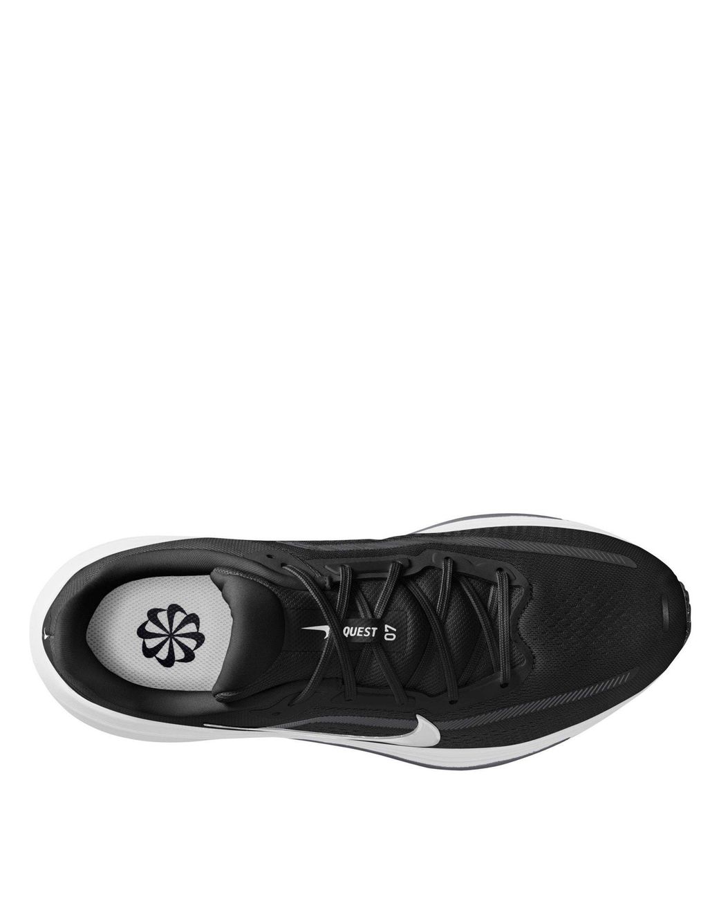 Nike Black Quest 7 Road Running Shoes for men