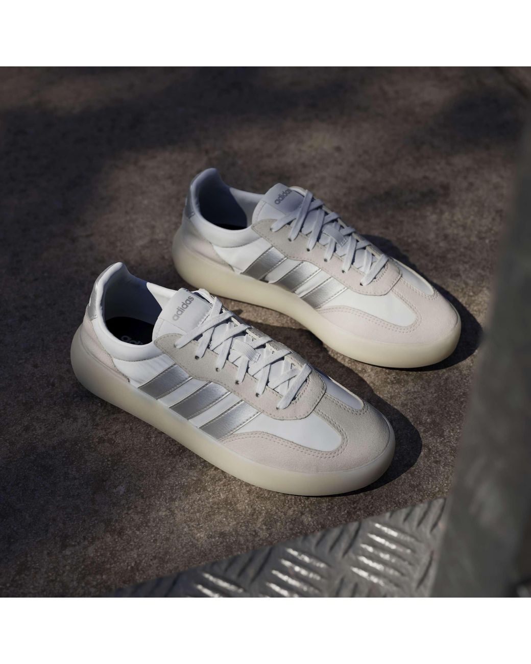 Adidas White Barreda Decode Shoes