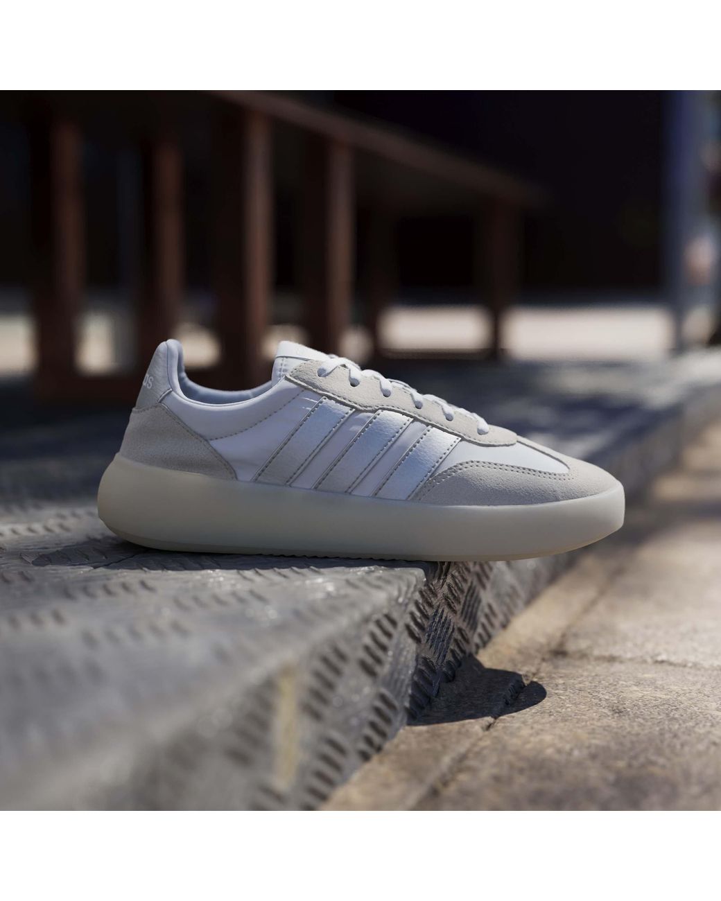 Adidas White Barreda Decode Shoes