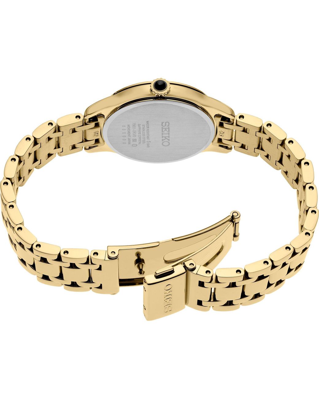 Seiko Metallic Diamond Set Analogue Quartz Watch