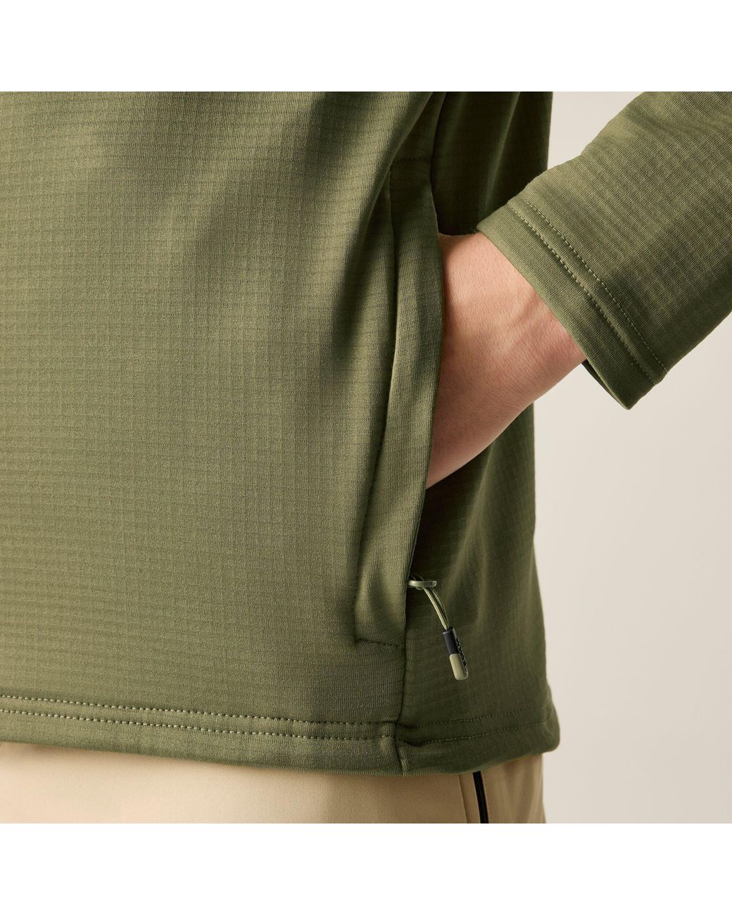 Dare 2b Green Fuse Up Full Zip Midlayer for men