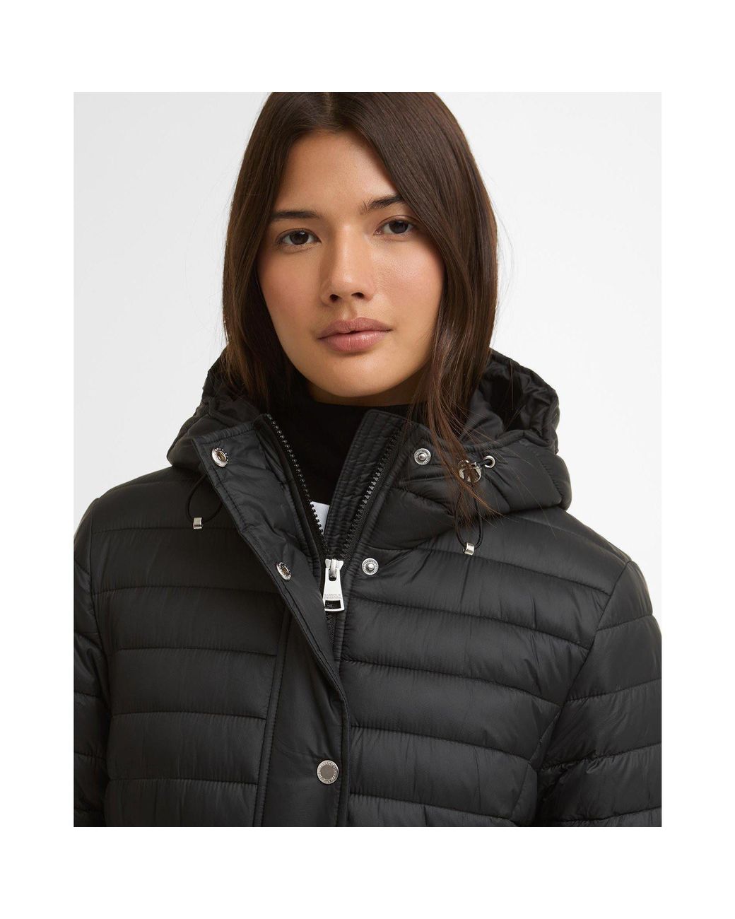 Barbour Black Jada Puffer Jacket
