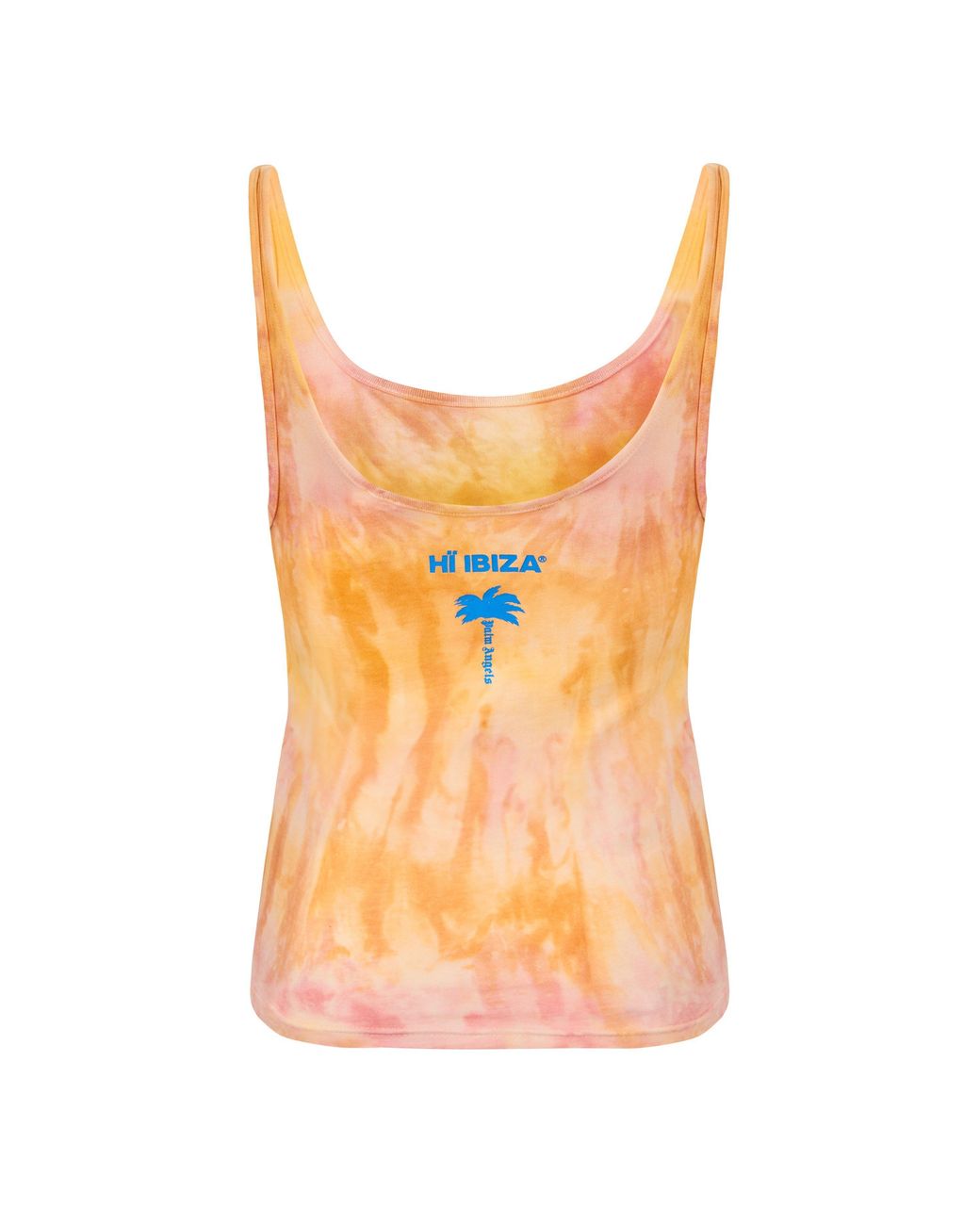 Palm Angels Orange X Hi Ibiza Tie Dye Tank