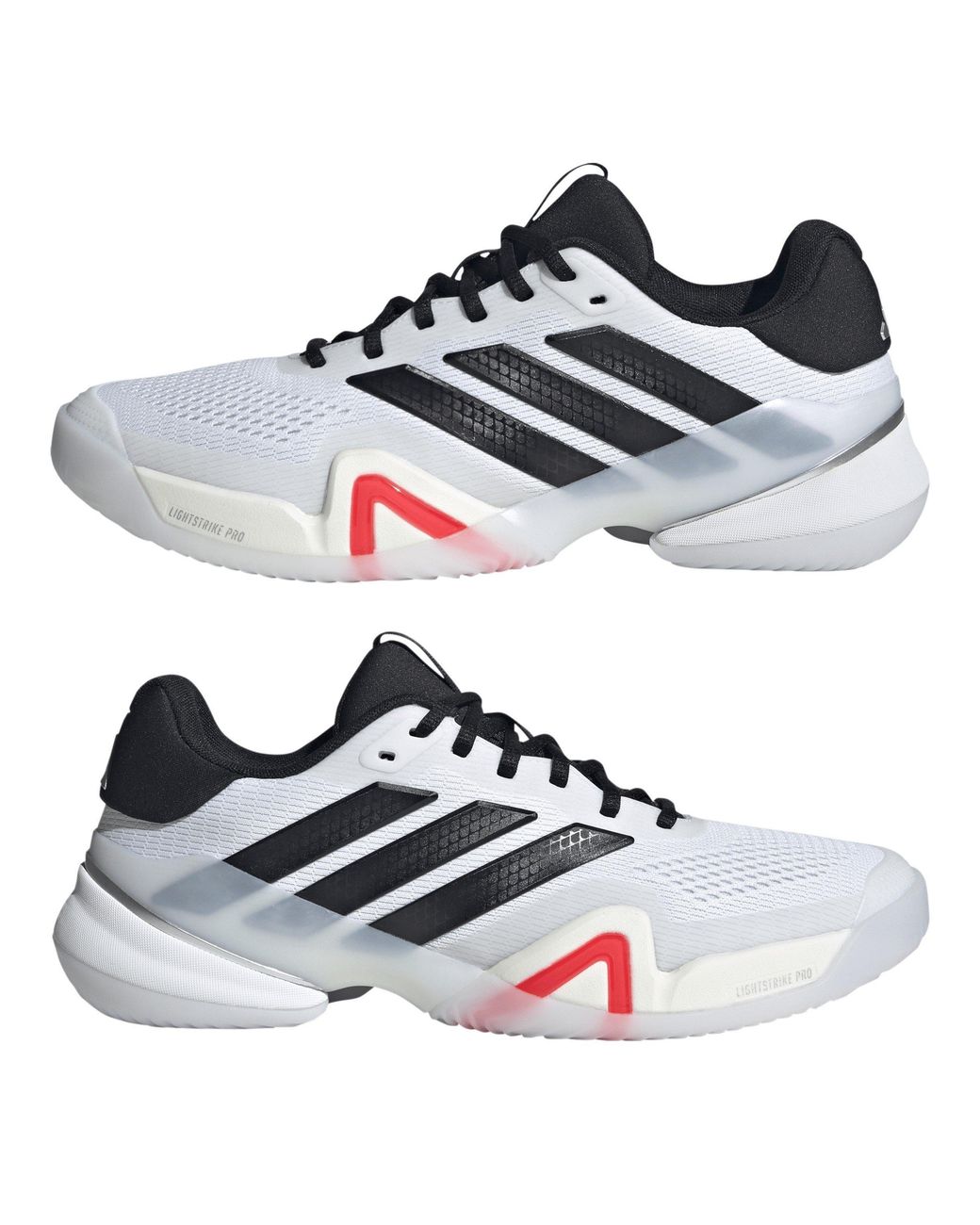 Adidas Gray Barricade Tennis Shoes for men