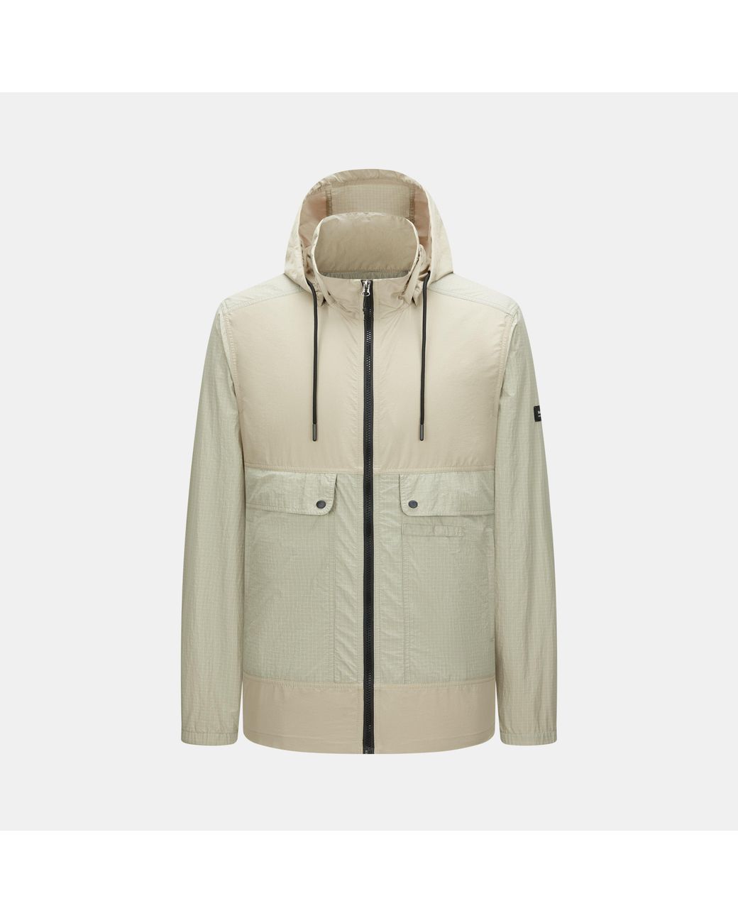 Firetrap Green Lightweight Wind Resistant Rain Anorak for men