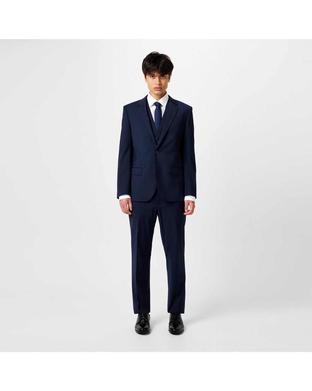 Boss White H-Joe-Kent Shirt, Impeccable Tailoring for men