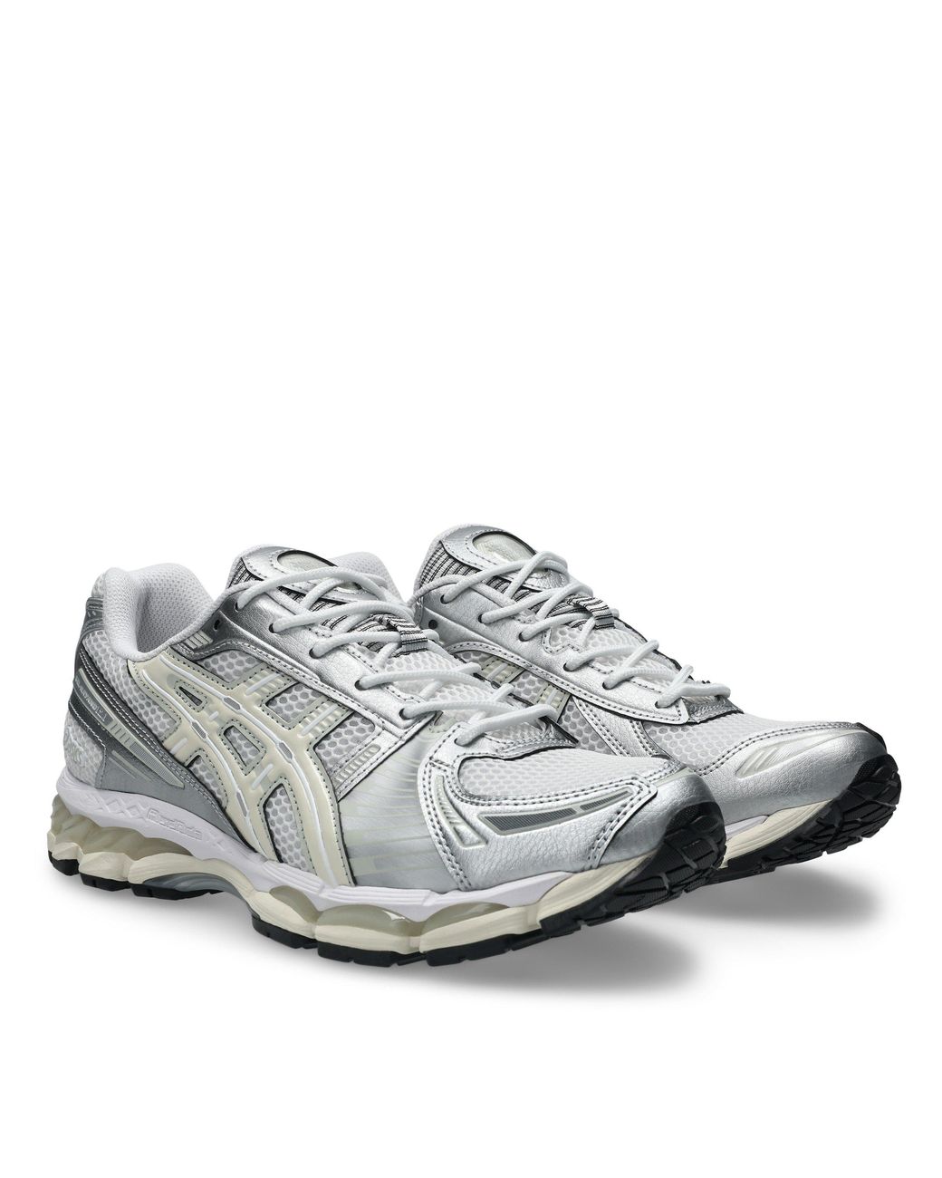 Asics White Gel-Kayano 12.1 Low-Top Trainers