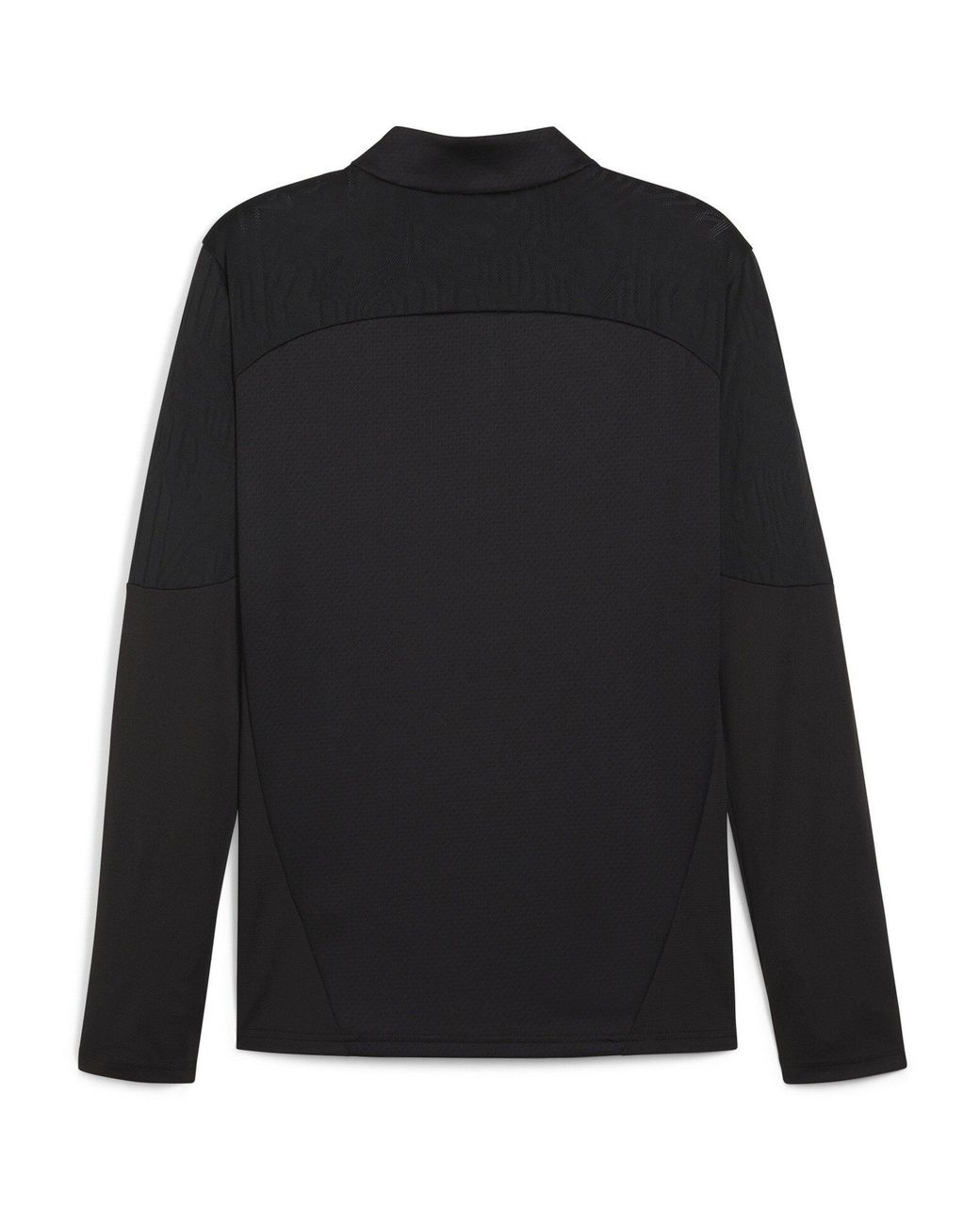 PUMA Black Teamfinal Training 1/4-Zip Fleece for men