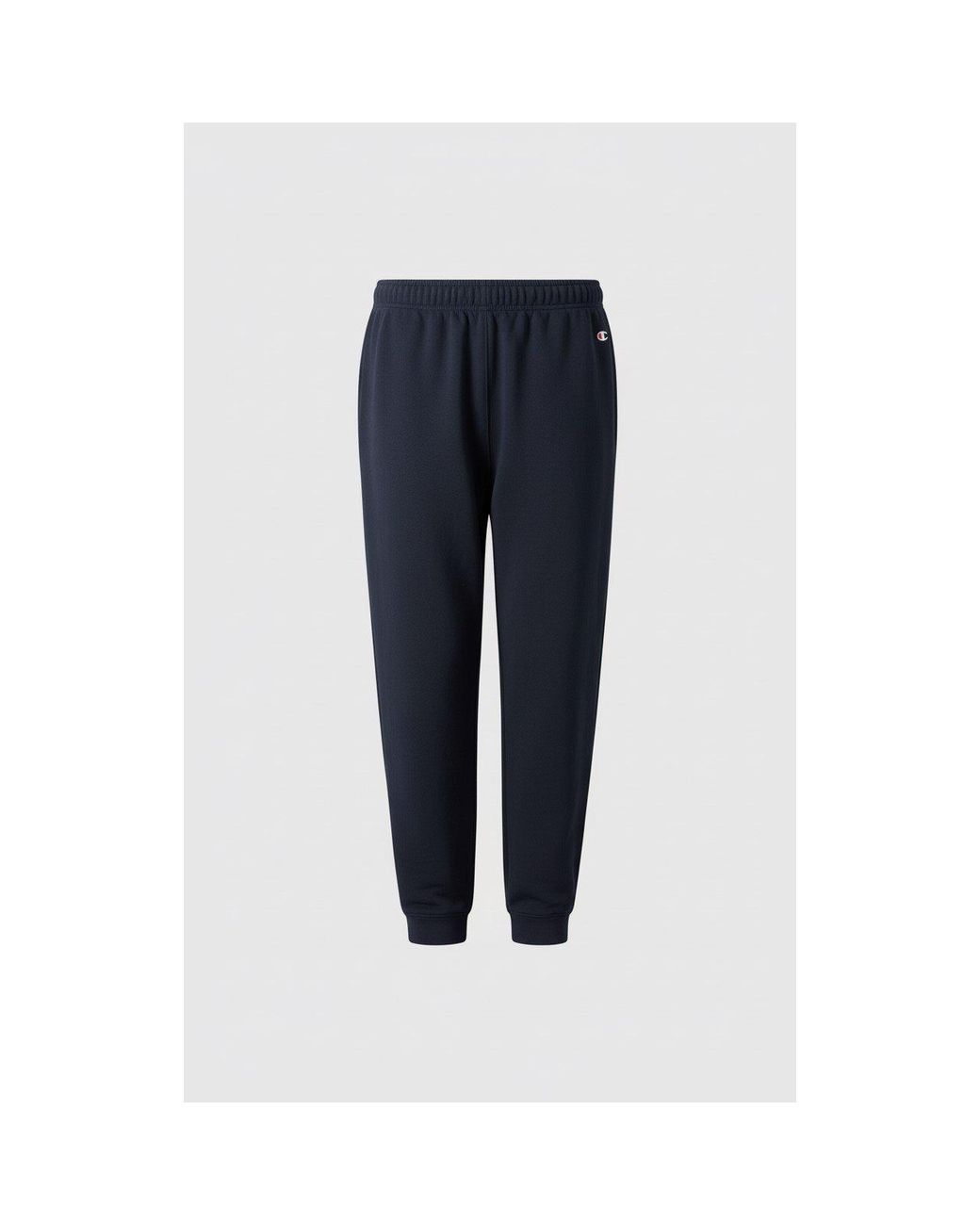 Champion Blue Closed Hem Jersey Jogging Bottoms for men