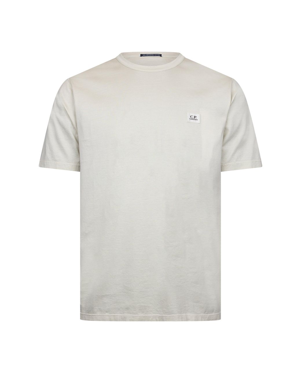 C P Company White Cp T-Shirt-Short Sle for men