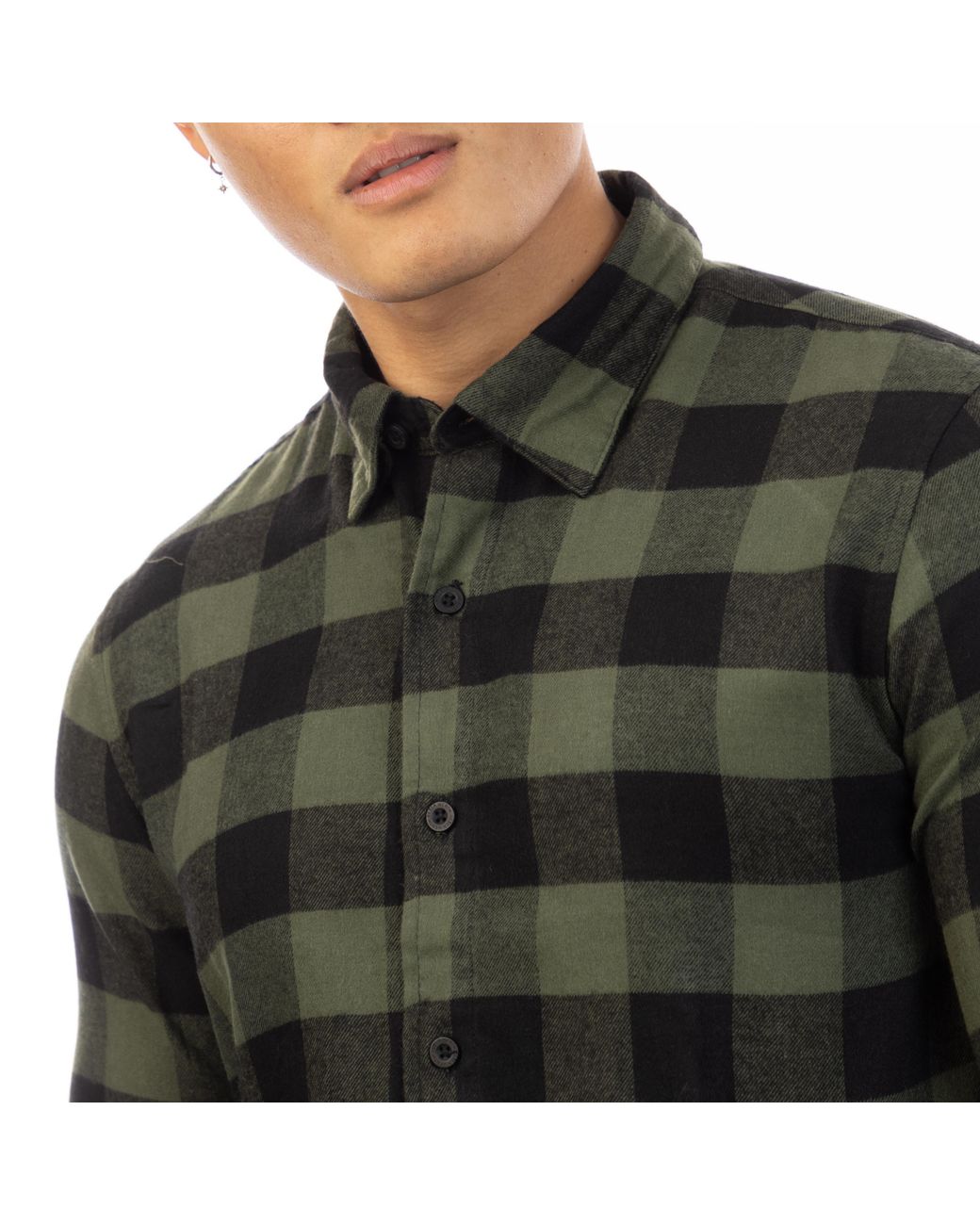 Peter Werth Black Brodie Long Sleeve Shirt for men