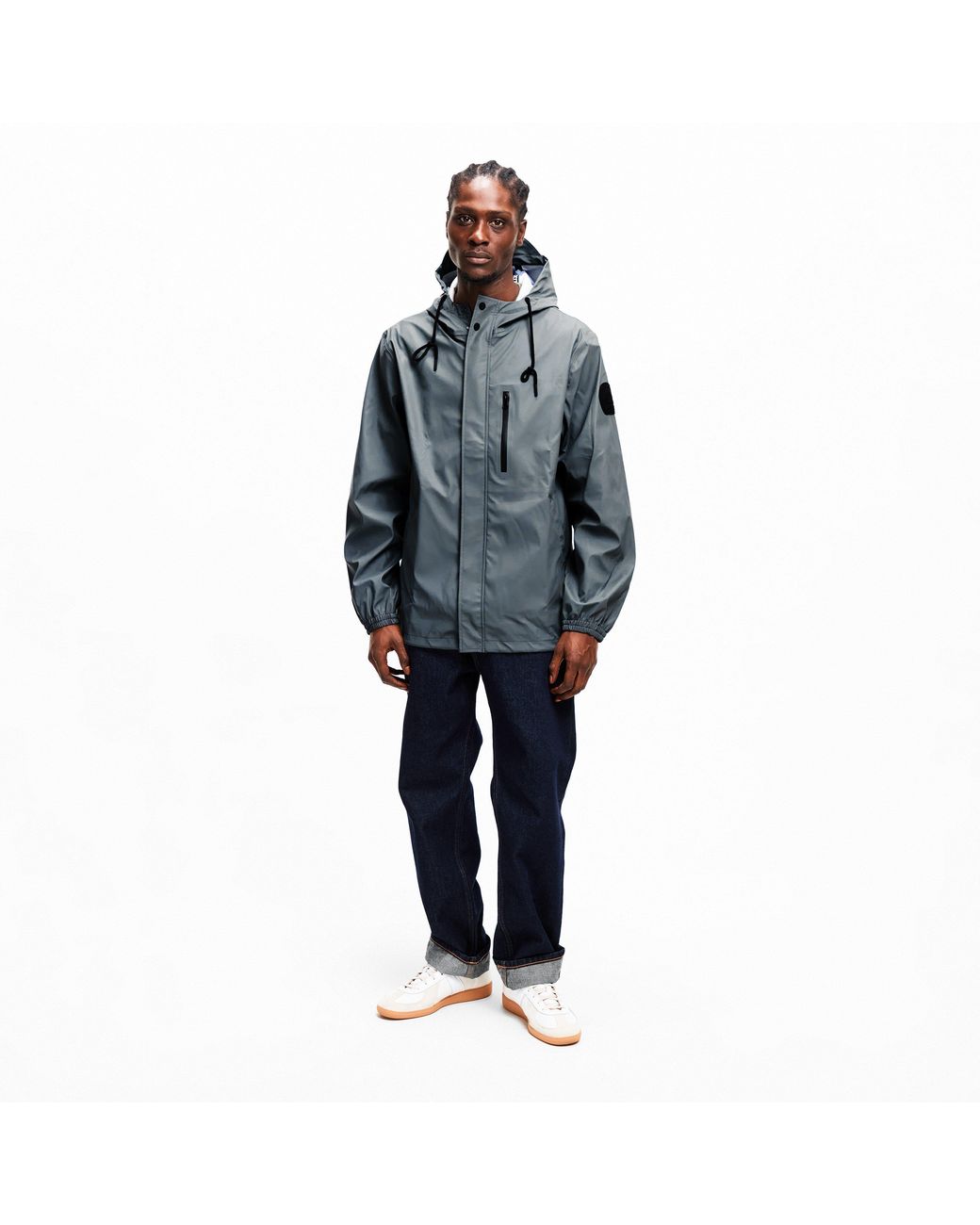 Jacket Blue Elements Rain Anorak for men