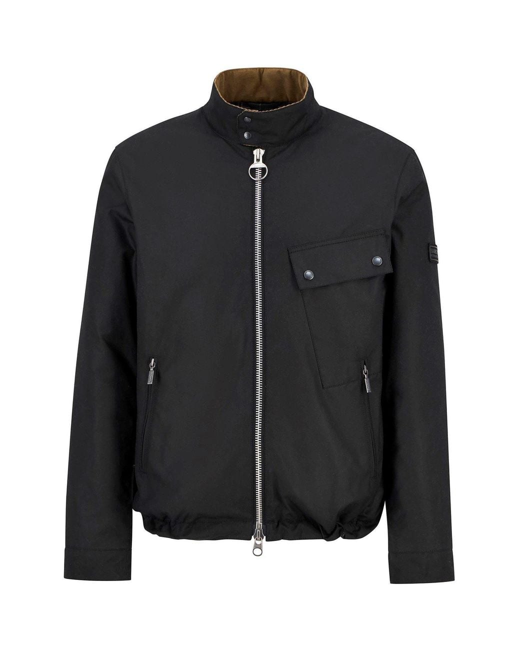Barbour Black Chard Waxed Jacket for men
