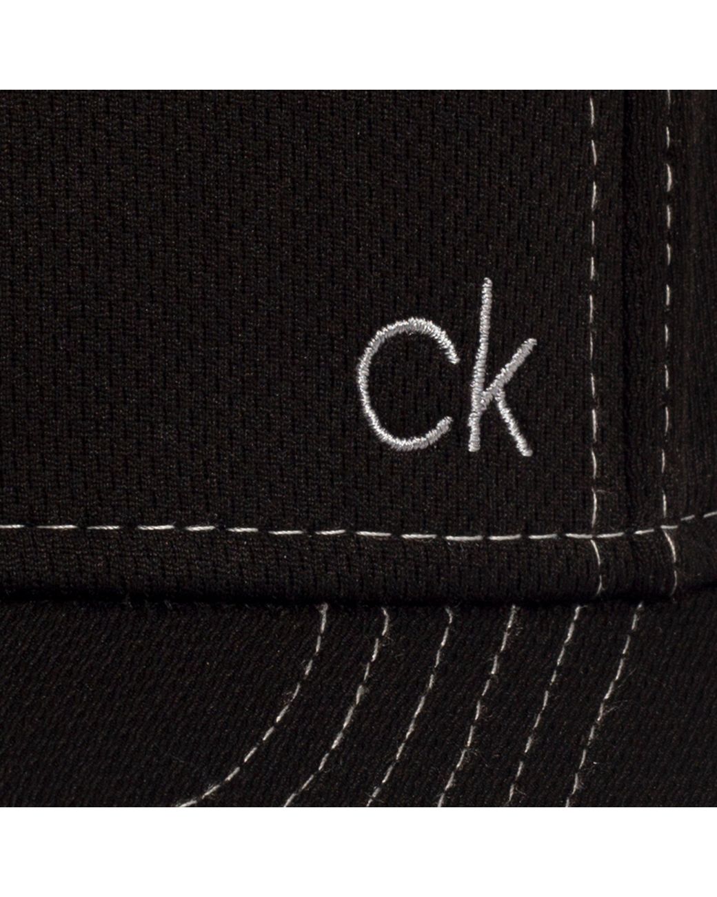 Calvin Klein Black Calvin Ck Golf Performance Mesh Cap for men