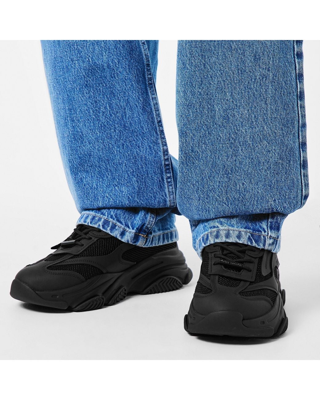 Steve Madden Black Possess Trainers for men