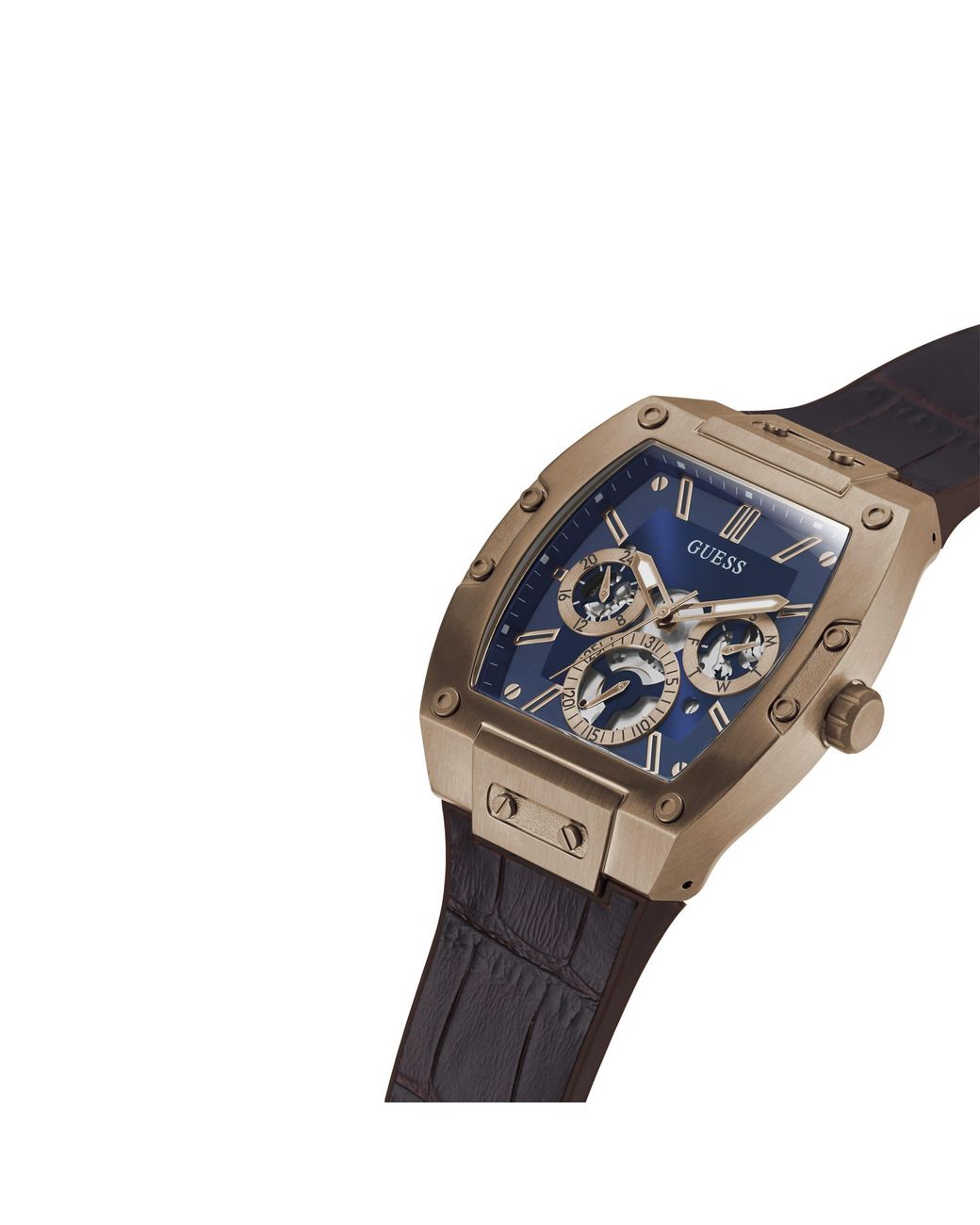 Guess Metallic Phoenix Analogue Quartz Watch for men