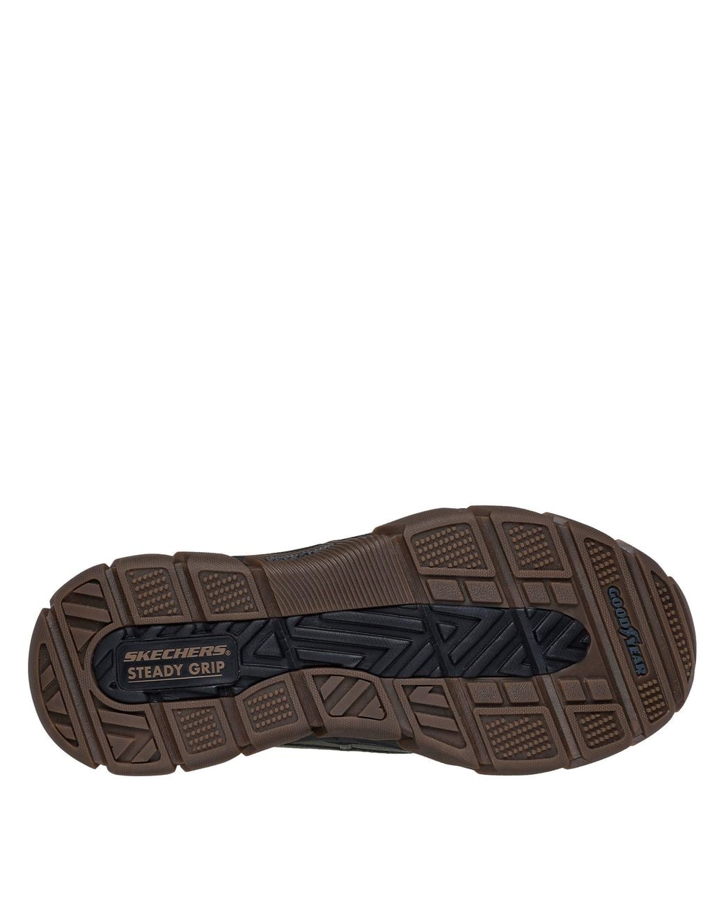 Skechers Brown John Deere Slip-Ins Waterproof Duck Steel Toe Cap Boots for men