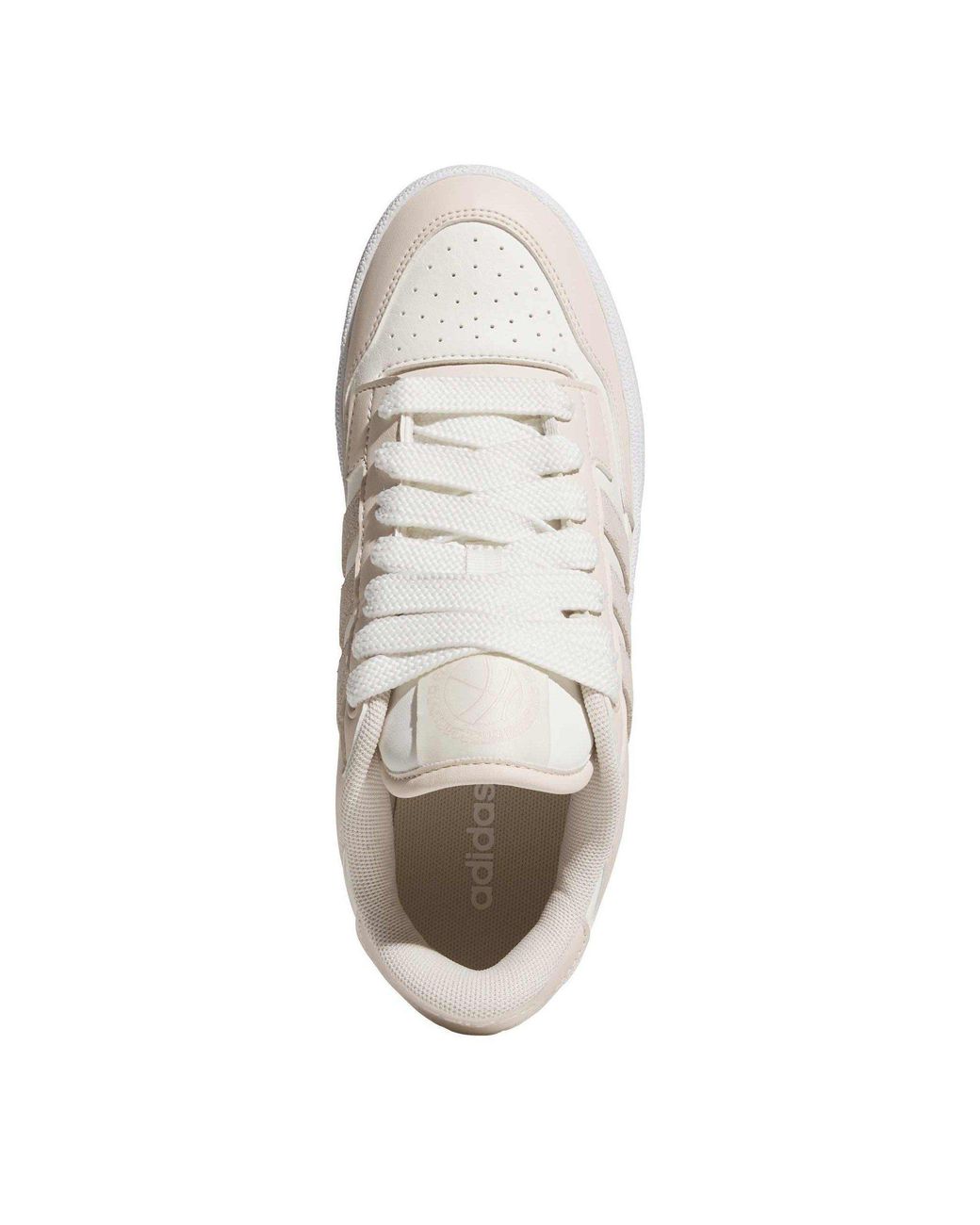 Adidas White Rapid Court Low W Trainers