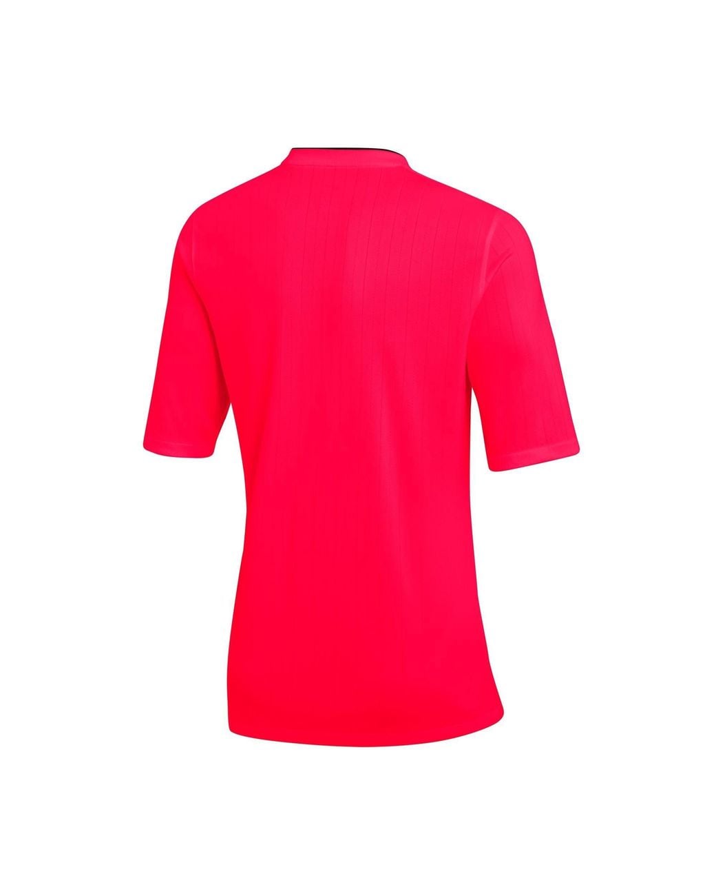 Nike Red Short-Sleeve Dri-Fit Slim-Fit Referee Shirt for men