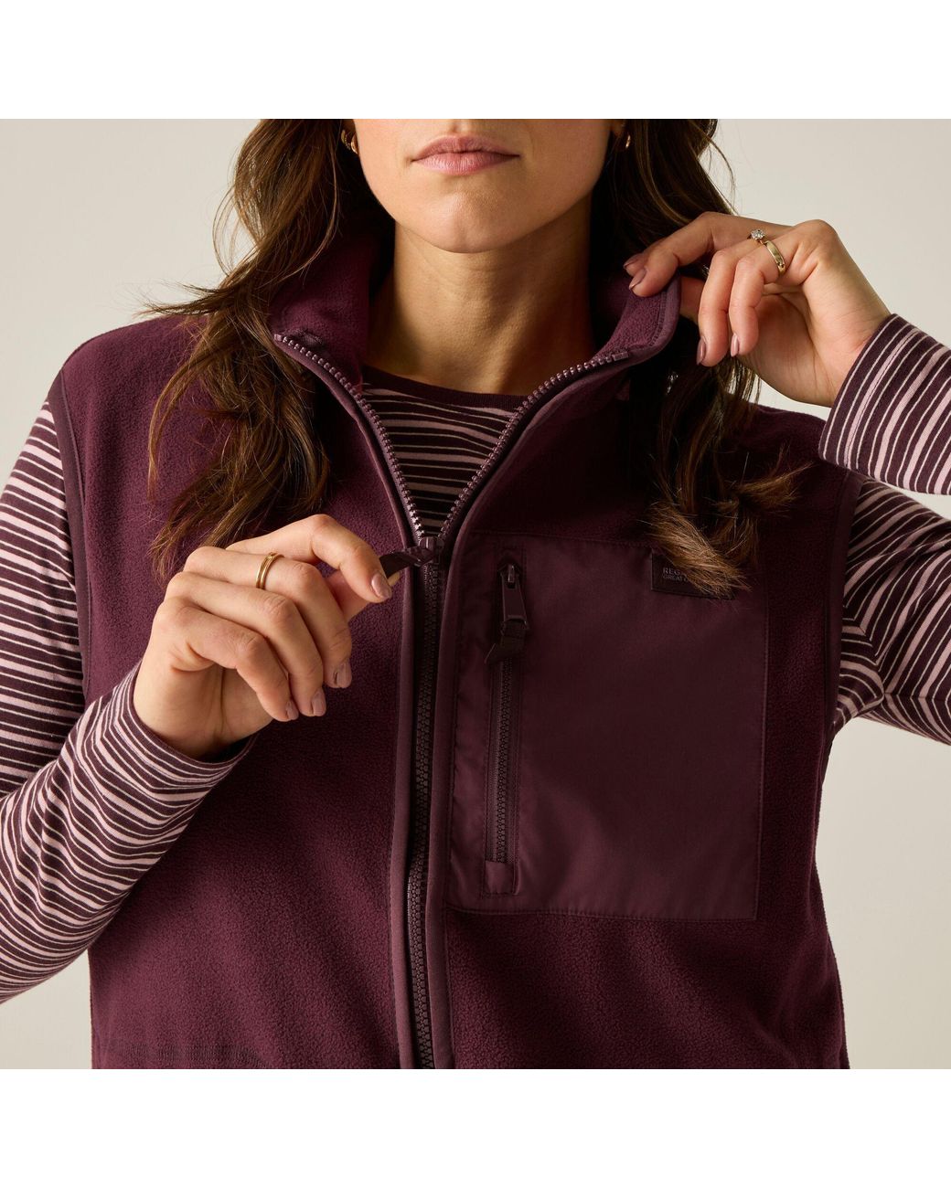 Regatta Red Frankie Fleece Bodywarmer