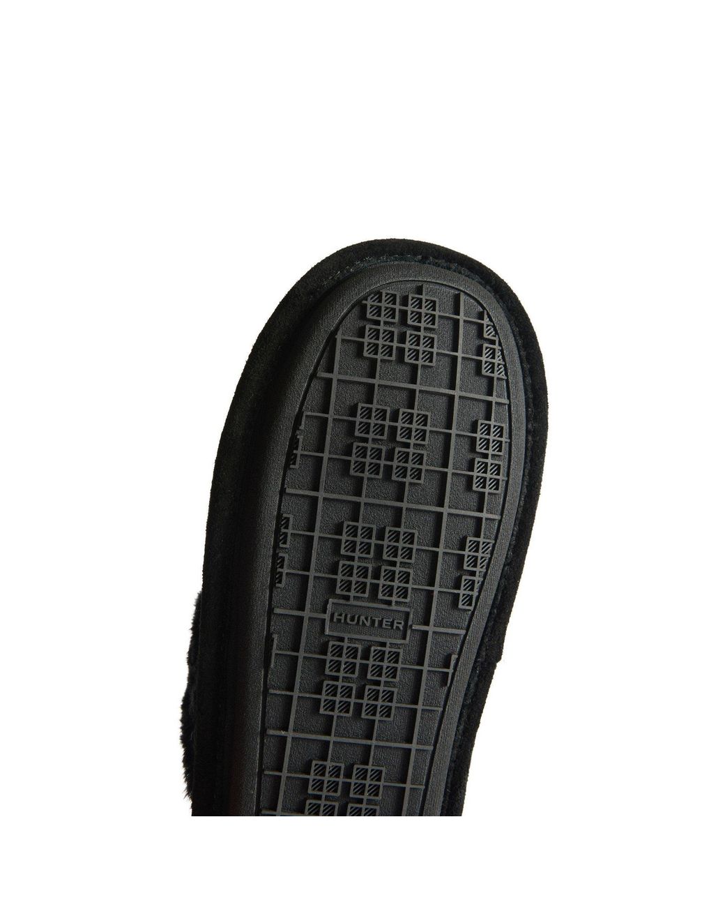 Hunter Black Mule Slipper