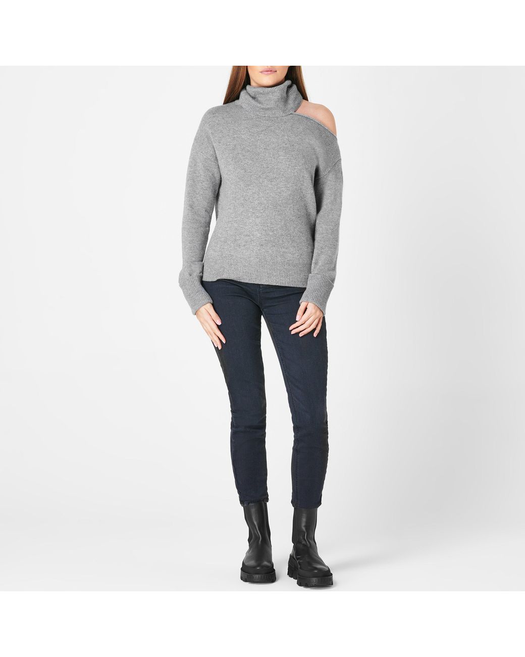 PAIGE Gray Raundi Sweater